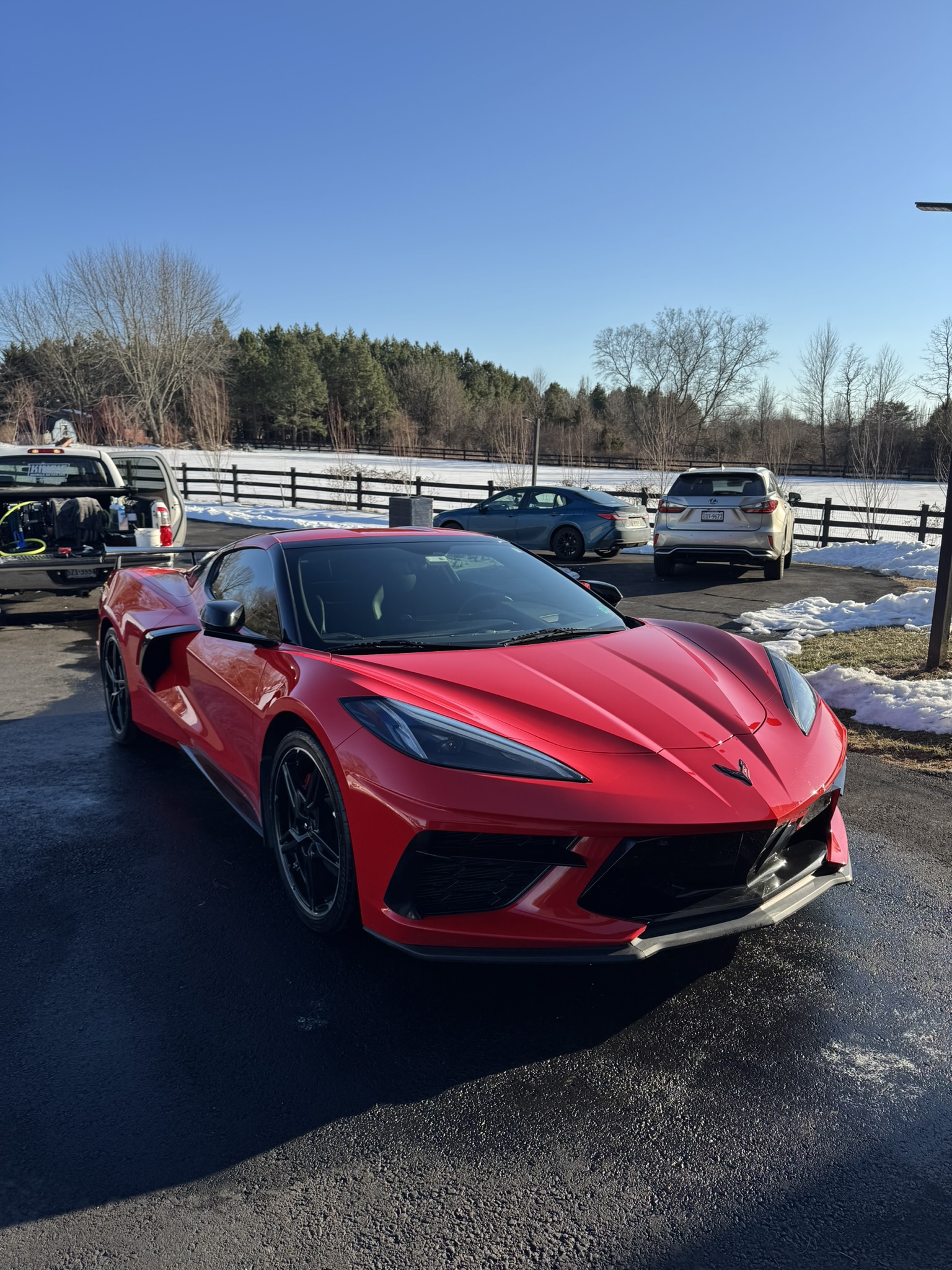 Detailed car finish preview